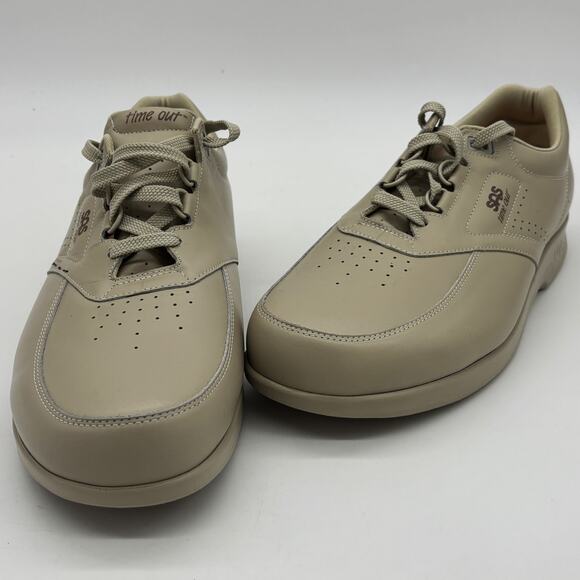 SAS Time Out Shoes Mens 13 Bone Tripad Orthpedic Comfort Lace Up WW Wide Box USA - Picture 1 of 9